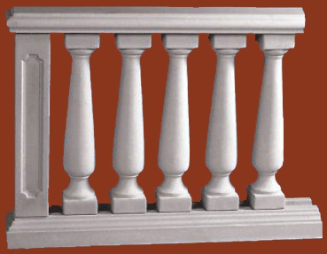 Preview: Balustradengeländer 92cm hoch